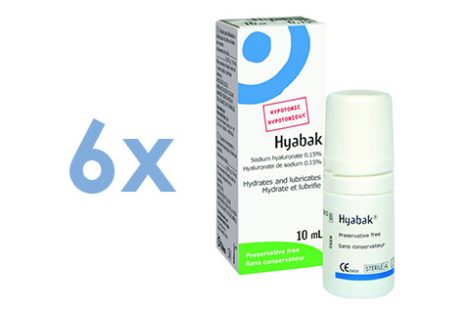 Hyabak 0,15 (6x10 ml)